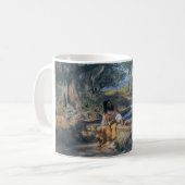 Mug Femme du Christ et de Samaritain circa 1890 (Devant gauche)