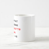Mug femme du massachusetts, formidable (Centre)