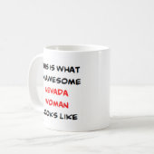 Mug femme du Nevada, formidable (Devant gauche)