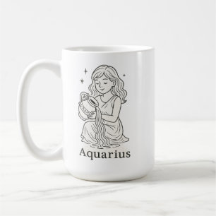 Mug Femme du zodiaque Verseau