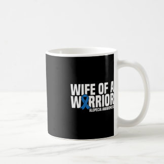 Mug Femme d'un guerrier Bleu Ruban Alopécie Sensibilis