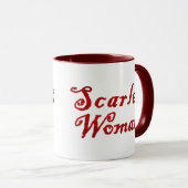 Mug Femme écarlate (Devant droit)