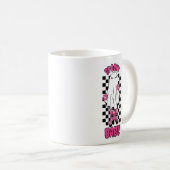 Mug Femme "Éffrayant Babe" Fantôme d'Halloween - Rose  (Devant droit)