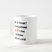 Mug femme égyptienne, formidable (Devant gauche)