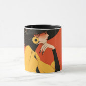 Mug Femme élégante (Centre)