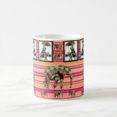 Mug Femme Éléphant d'Afrique à rayures (Centre)