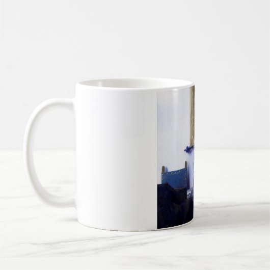 Mug Femme en bleu, Johannes Vermeer (Gauche)