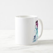 Mug Femme en course (Devant droit)