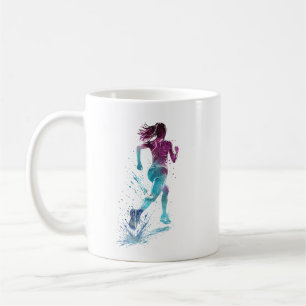 Mug Femme en course