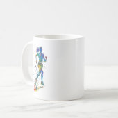 Mug Femme en course (Devant gauche)