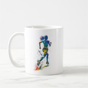 Mug Femme en course