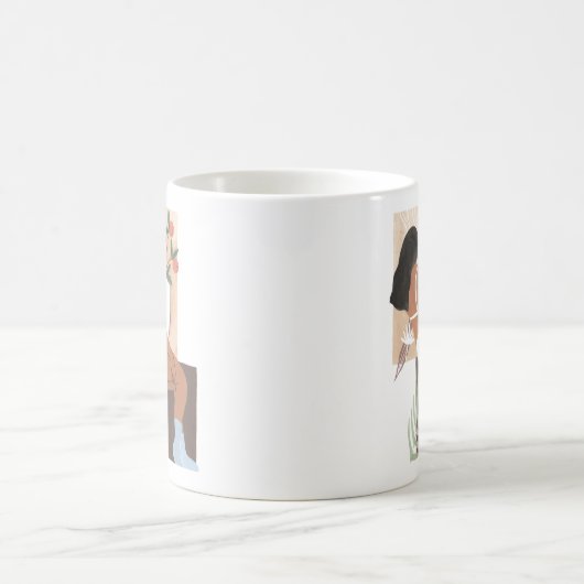 Mug Femme en repos (Centre)