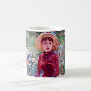 Mug Femme en rouge, Berthe Morisot
