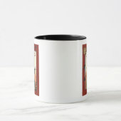 Mug Femme en vert robe Peeling Pomme (Centre)