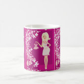 Mug femme enceinte blonde (Centre)