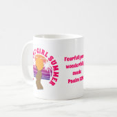 Mug FEMME ENCEINTE chrétienne ÉTÉ Maman à être (Devant gauche)