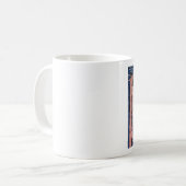 Mug Femme enseignant la géométrie (Devant gauche)