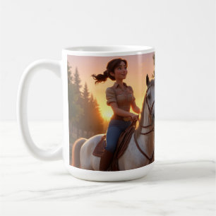 Mug Femme équitation