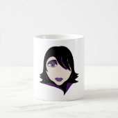 Mug Femme Espion Gothique En Violet (Centre)