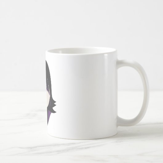 Mug Femme Espion Gothique En Violet (Droite)