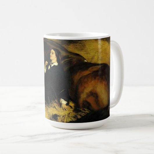 Mug Femme et Cheval (Devant droit)