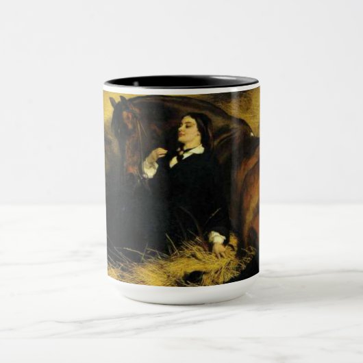Mug Femme et Cheval (Centre)