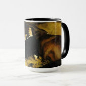 Mug Femme et Cheval (Devant droit)