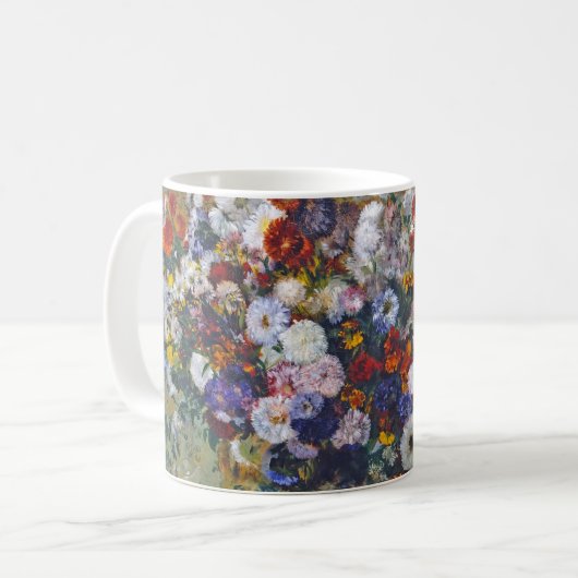 Mug Femme et vase de fleurs, Edgar Degas (Devant gauche)