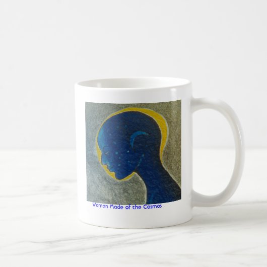 Mug Femme faite du cosmos (tête) /Mug (Droite)