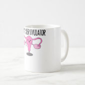 Mug Femme Femme Femme Uterus Suppression Chirurgie Hys (Devant droit)