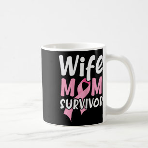Mug Femme Femme Maman Survivante Fier Supporter Soutie