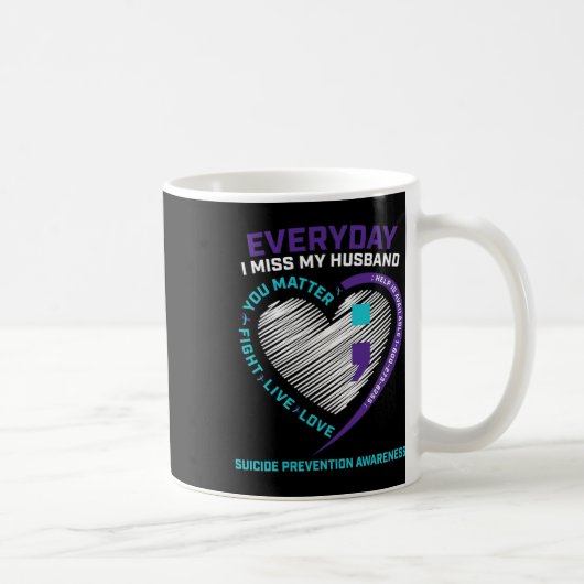 Mug Femme Femmes Prévention Suicide Sensibilisation Ma (Droite)
