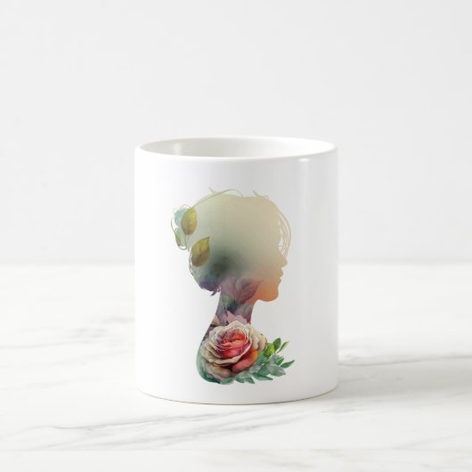 Mug Femme-fleurs (Centre)