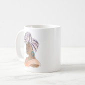 Mug Femme forte et belle (Devant gauche)