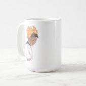 Mug Femme forte et belle souriante (Devant gauche)
