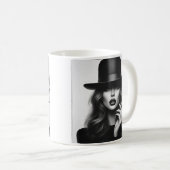 Mug Femme Fumée ! (Devant droit)