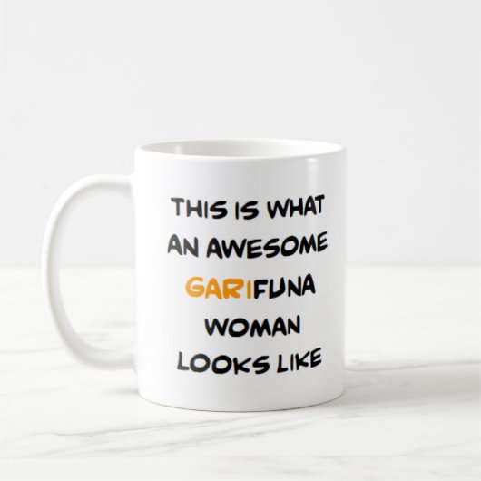 Mug femme garifuna, formidable (Gauche)