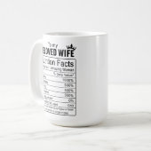 Mug Femme gâtée Anniversaire Soulmate Cadeau Vin Tumbl (Devant gauche)