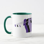 Mug Femme Golfer (Gauche)
