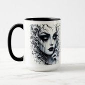 Mug Femme Gothique (Gauche)