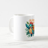Mug Femme Hawaiienne-Chemise Aloha Hawaii (Devant gauche)