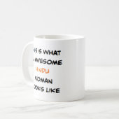 Mug femme hindoue, formidable (Devant gauche)