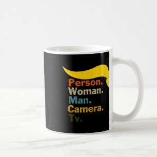 Mug Femme Homme Camera Tv Cognition Test Chemise Trump