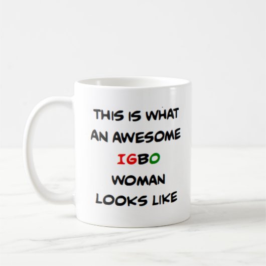 Mug femme igbo, formidable (Gauche)