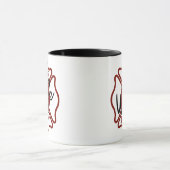 Mug FEMME INCENDIE avec CROIX DE MALTESE [1] (Centre)