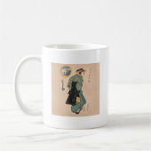 Mug Femme japonaise Kimono : Ukiyo-e Woodblock Imprime (Gauche)