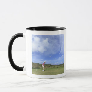 Mug Femme jouant au golf
