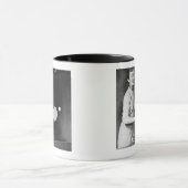 Mug Femme jouant au ping-pong (Centre)