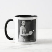 Mug Femme jouant au ping-pong (Gauche)