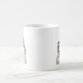 Mug Femme joueuse Winking with Coffee Cup (Centre)